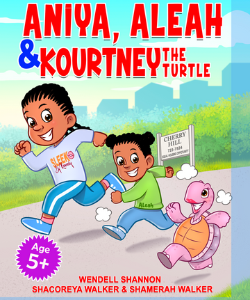 Aniya, Aleah & Kourtney the Turtle
