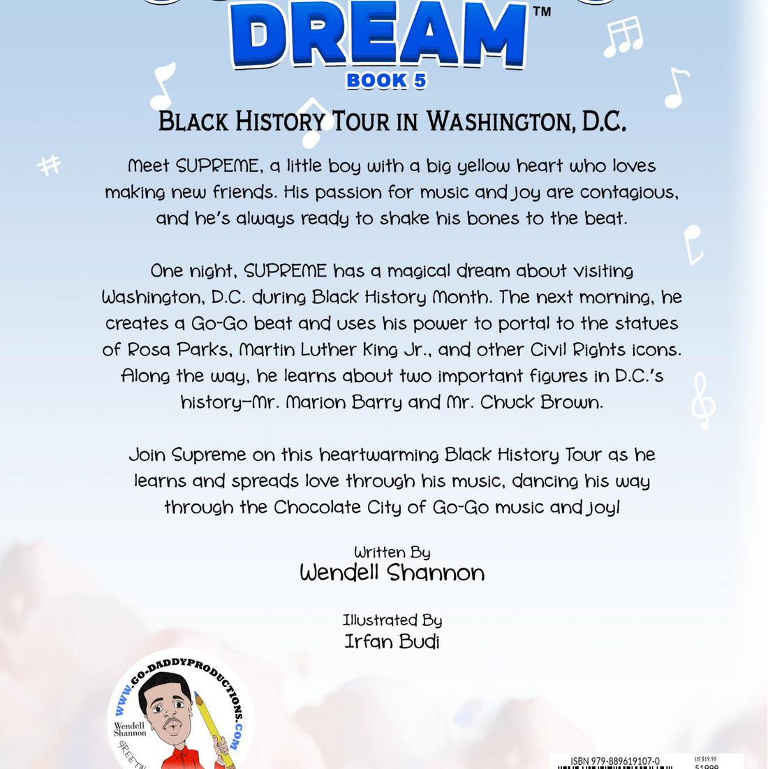 Supreme's Dream Book 5 (Black History Tour in Washington, D.C.)